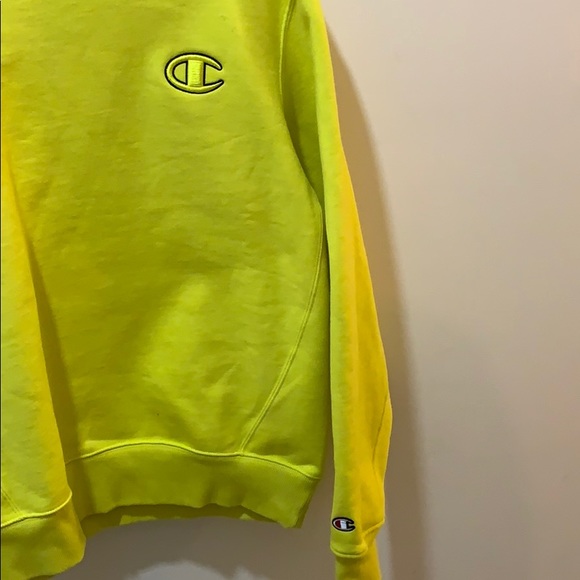 Yellow Champion sweater like new! - Picture 2 of 3